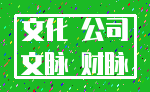文化 公司_文脉 财脉