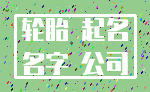 轮胎 起名_名字 公司