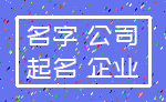 名字 公司_起名 企业