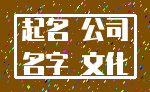 起名 公司_名字 文化
