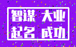 智谋 大业_起名 成功